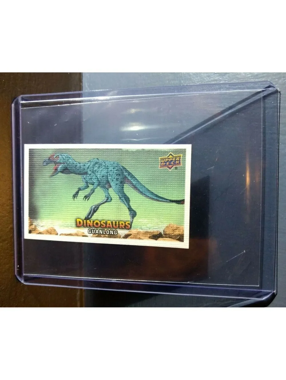 2015 Upper Deck Dinosaurs Canvas Mini Guanlong #67 Trading Card